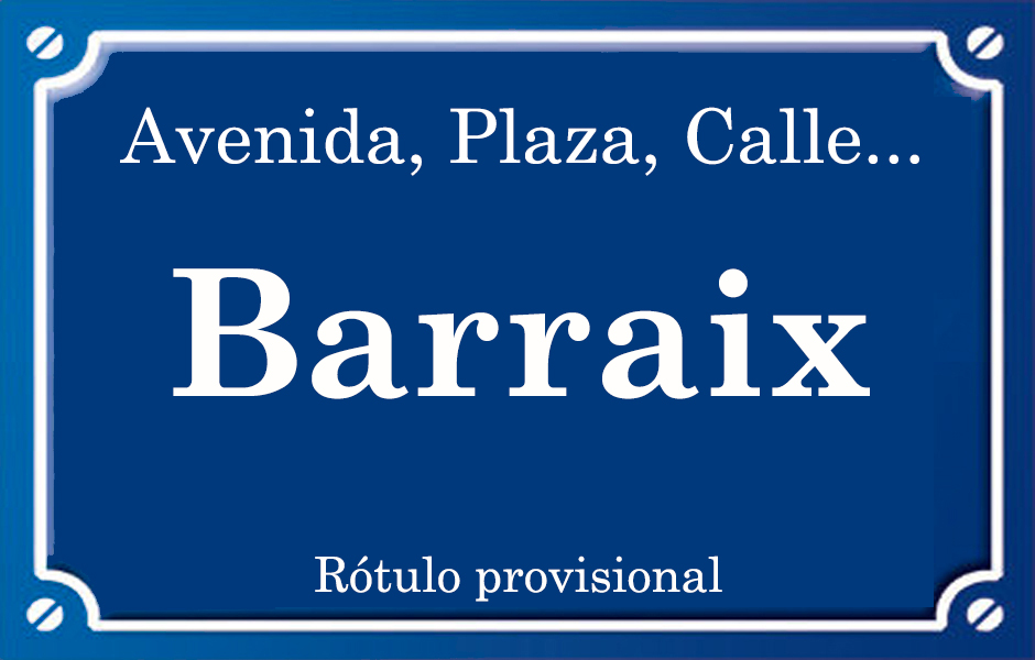 Barraix (calle)