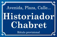 Historiador Chabret (calle)