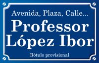Professor López Ibor (plaza)