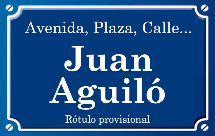 Joan de Aguiló (calle)
