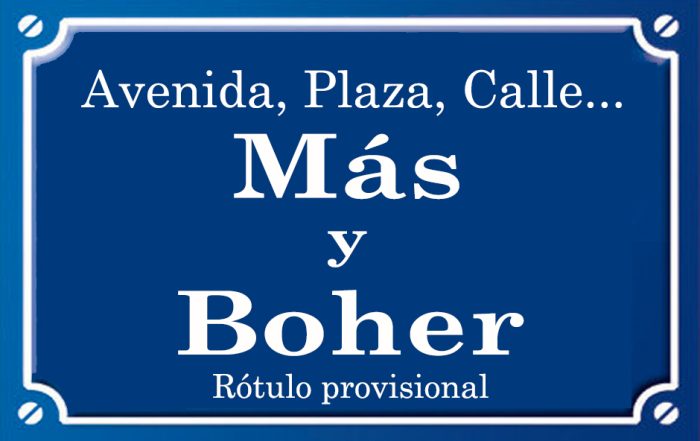 Mas y Boher (calle)
