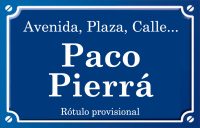 Paco Pierrá (calle)