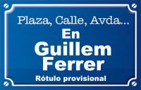 En Guillem Ferrer (calle)