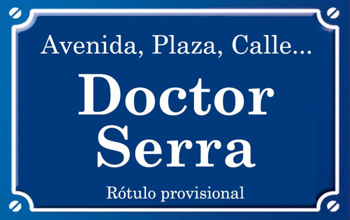 Doctor Serra (pasaje)