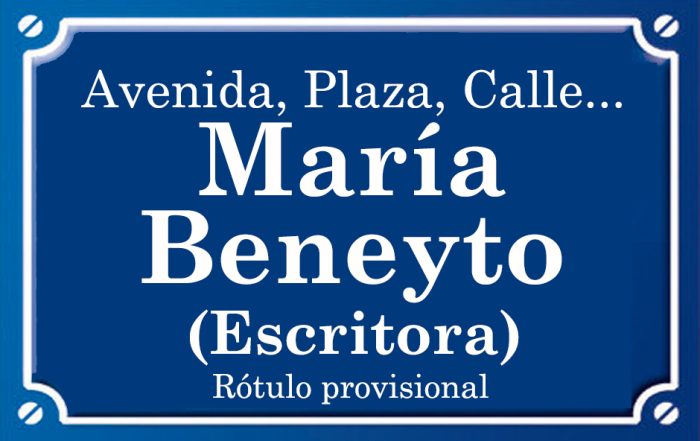 María Beneyto (plaza)