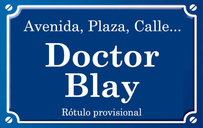 Doctor Blay (calle)