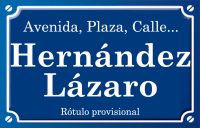 Hernández Lázaro (calle)