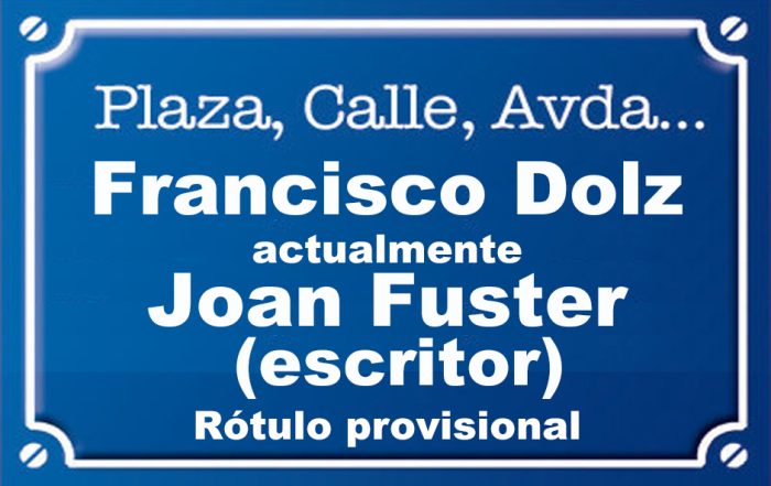 Francisco Dolz (calle)