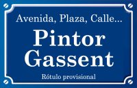 Pintor Gassent (calle)