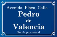 Pedro de Valencia (calle)