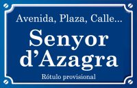 Senyor d’Azagra (calle)