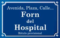 Forn de l’Hospital (calle)