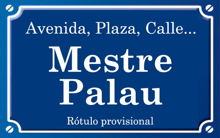 Mestre Palau (calle)